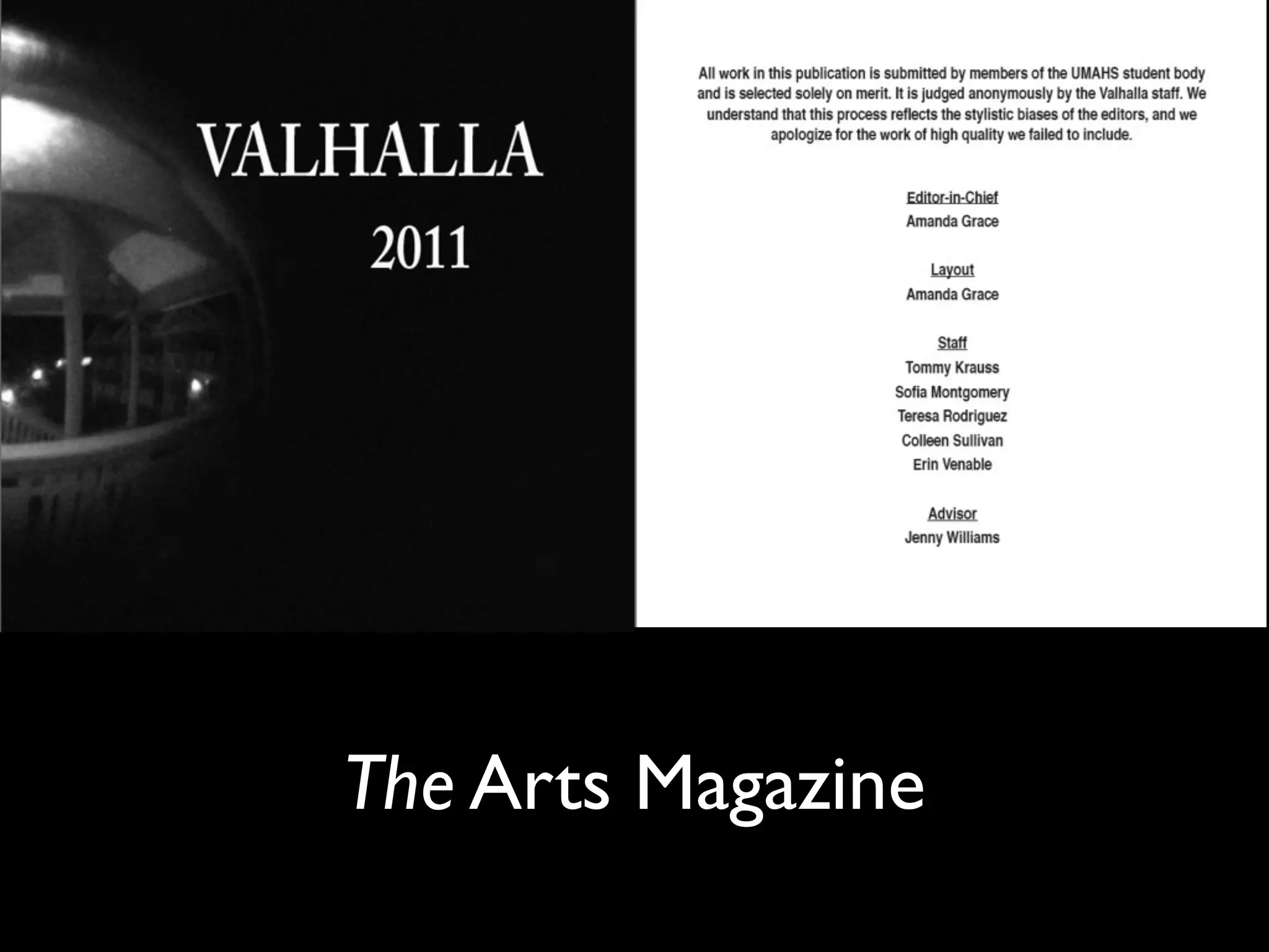 The Arts Magazine
 