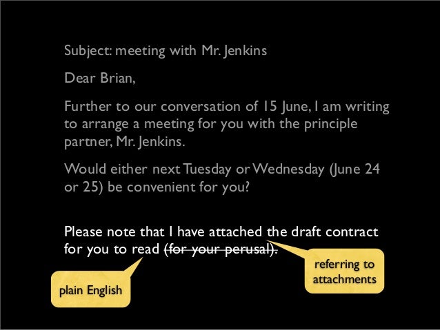 formal business e mail