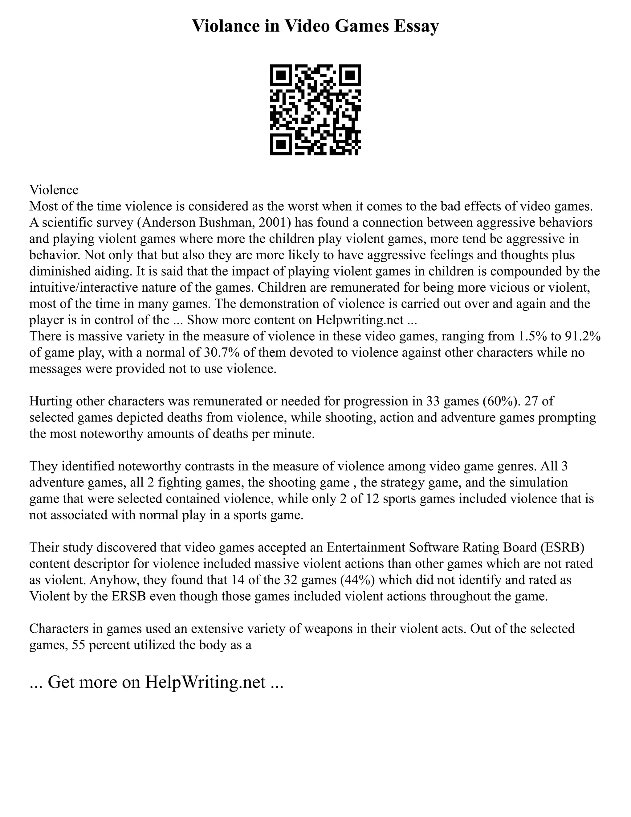 Writing An Interview Paper Formatting Guide, Sample | PDF