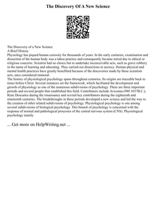 Writing An Interview Paper Formatting Guide, Sample | PDF