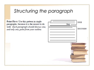 Structuring The Interduction Writing an introduction | PPT