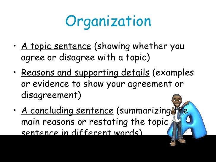 Writing An Opinion Paragraph