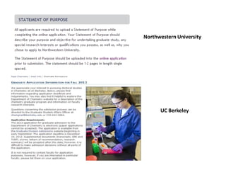 Northwestern University




      UC Berkeley
 