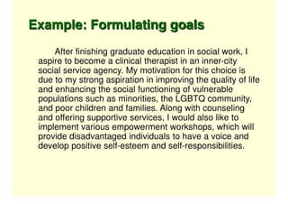 Writing A Personal Statement For Graduate School Kristin Von Kundra ...