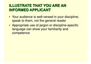 Writing A Personal Statement For Graduate School Kristin Von Kundra ...