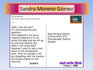 Sandra Moreno Gómez
 