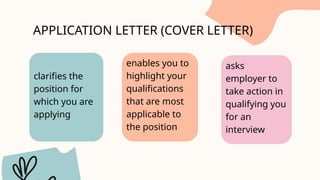 Comprehensive Guide to Writing Effective Application Letters for Job ...