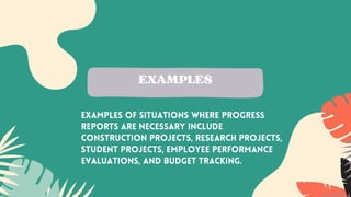 Writing a Progress Report.pptx