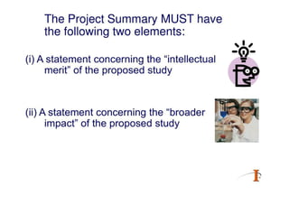 Writing A Project Summary