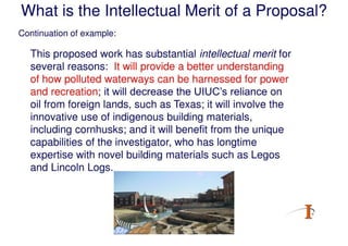 Writing A Project Summary