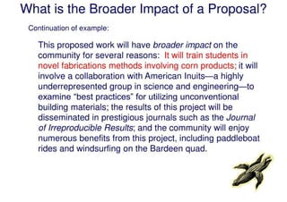 Writing A Project Summary