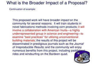 Writing A Project Summary