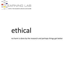 Characteristics and challenges of infrastructure and culture