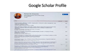 Google Scholar Profile
 