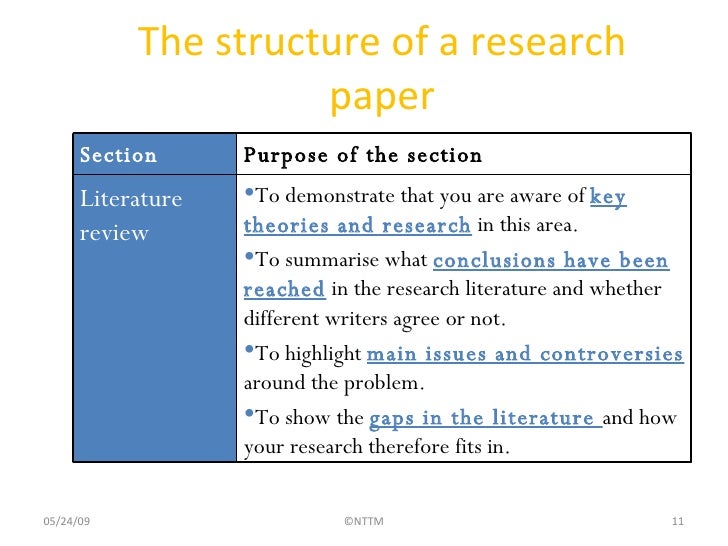 what's the purpose of writing a research paper