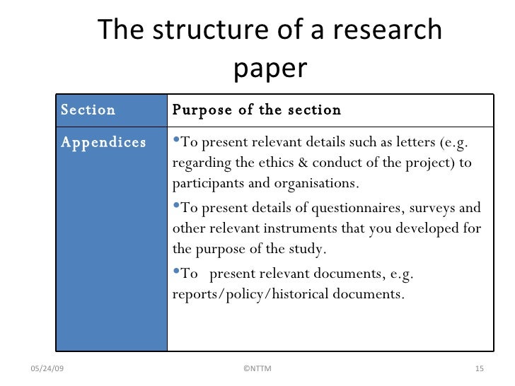 research paper on organisational structure