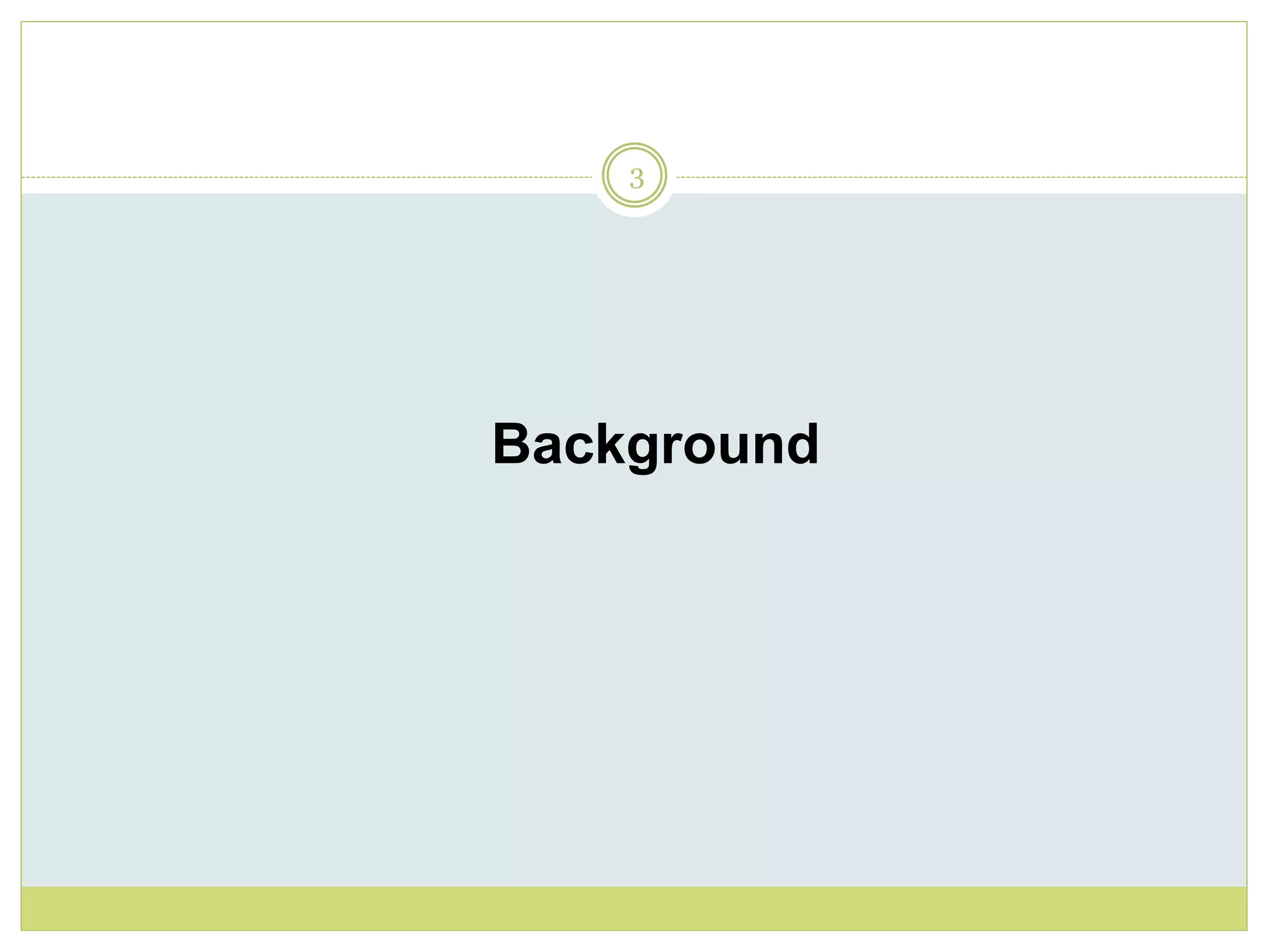 3
Background
 