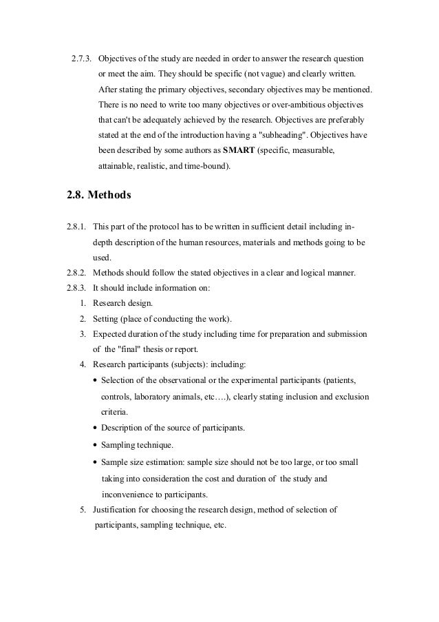 Example of a research protocol image