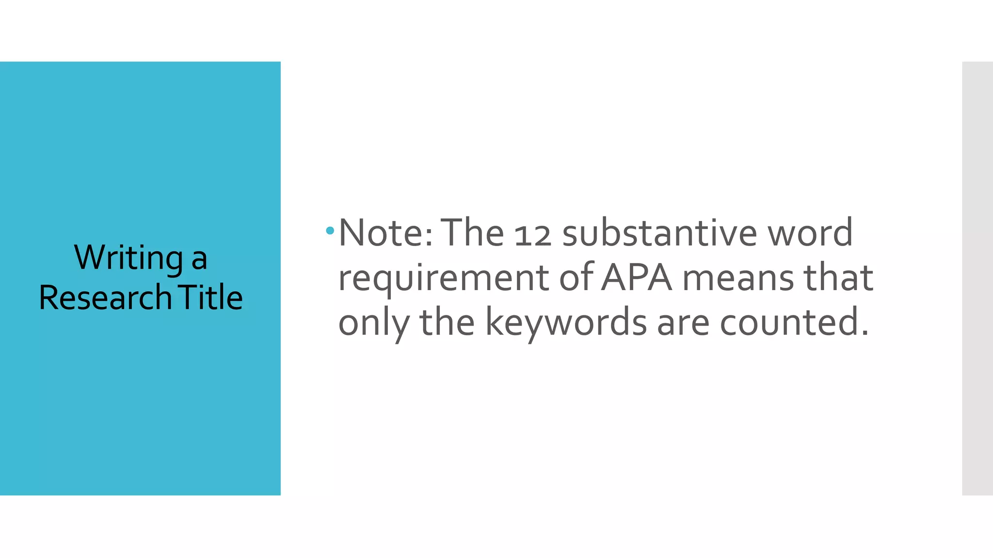 Writing a Research Title, SOP,Background, Scope and Delimitation,.pptx