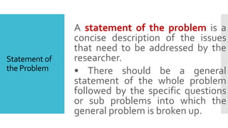 Writing a Research Title, SOP,Background, Scope and Delimitation,.pptx