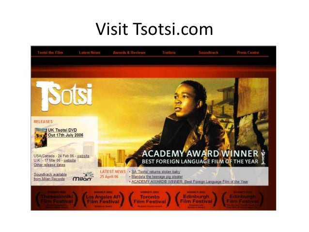 Tsotsi Movie Review Tsotsi Movie Review