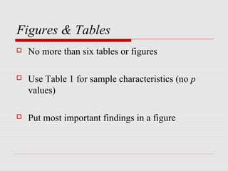Writing a scientific paper | PPT