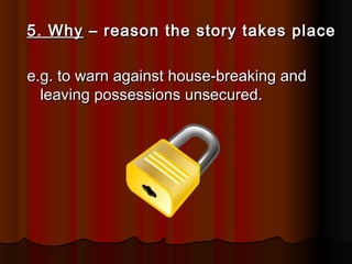 Reason In Script Writing a script (for primary students) | PPT
