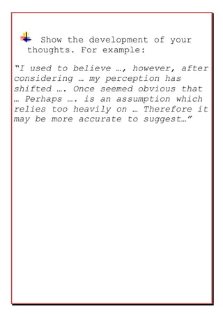 Writing a Short Reflection | PDF