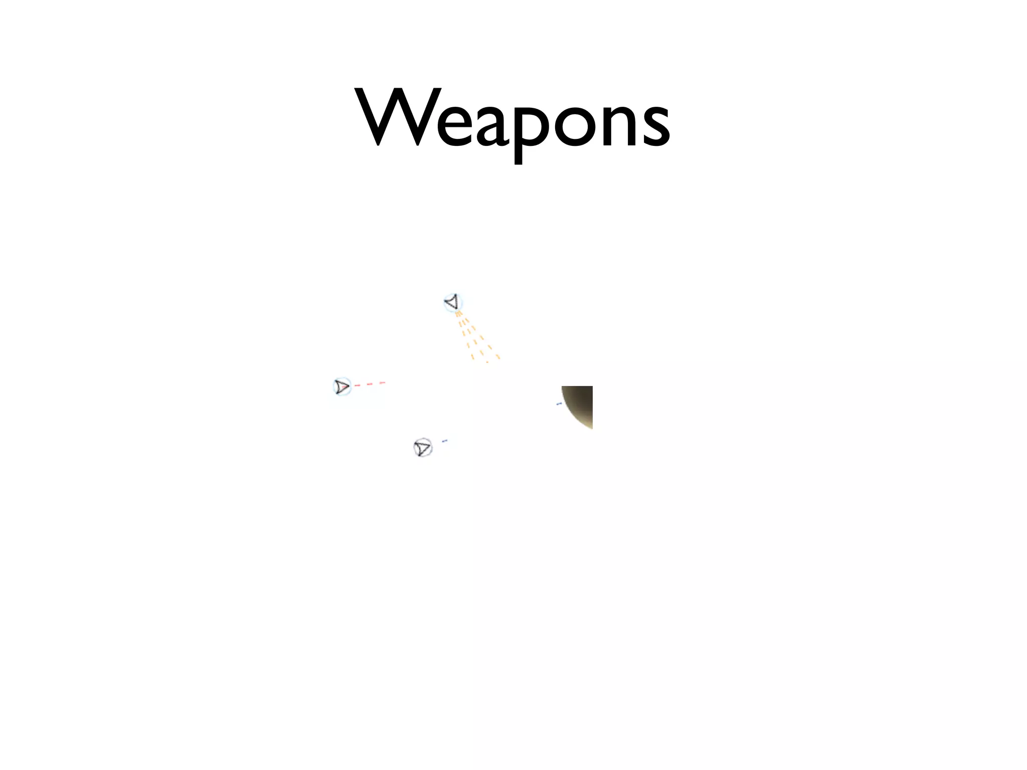Weapons
 