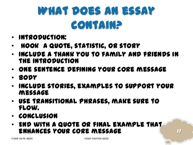 how to write a hook for an essay quote