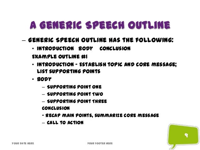 Steps for Writing a Persuasive Speech