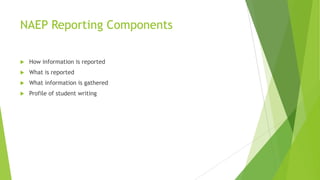 Naep Writing Writing Assessment Framework 2011 NAEP | PPTX
