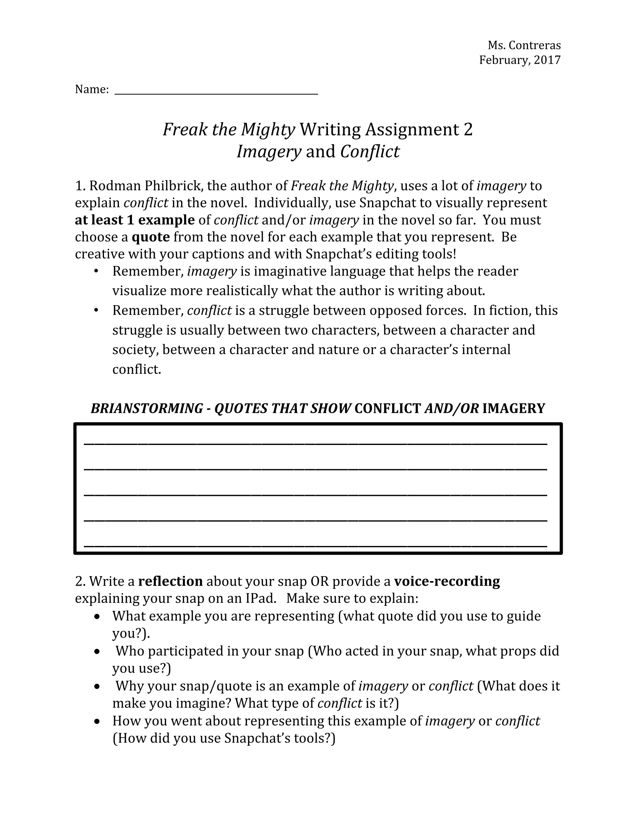 Writing assingment 2 | PDF