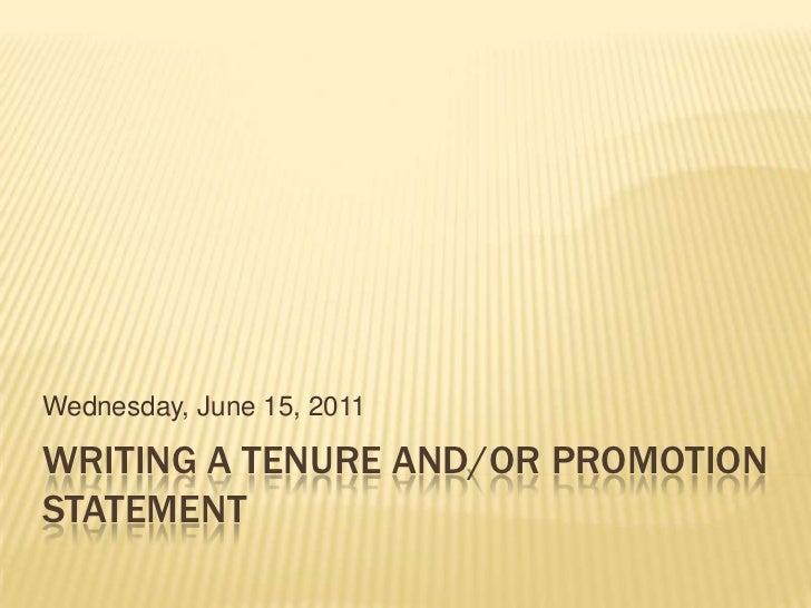 Doctoral dissertation writing service statement tenure