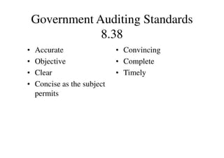 Writing Oudit Writing Audit Reports | PDF