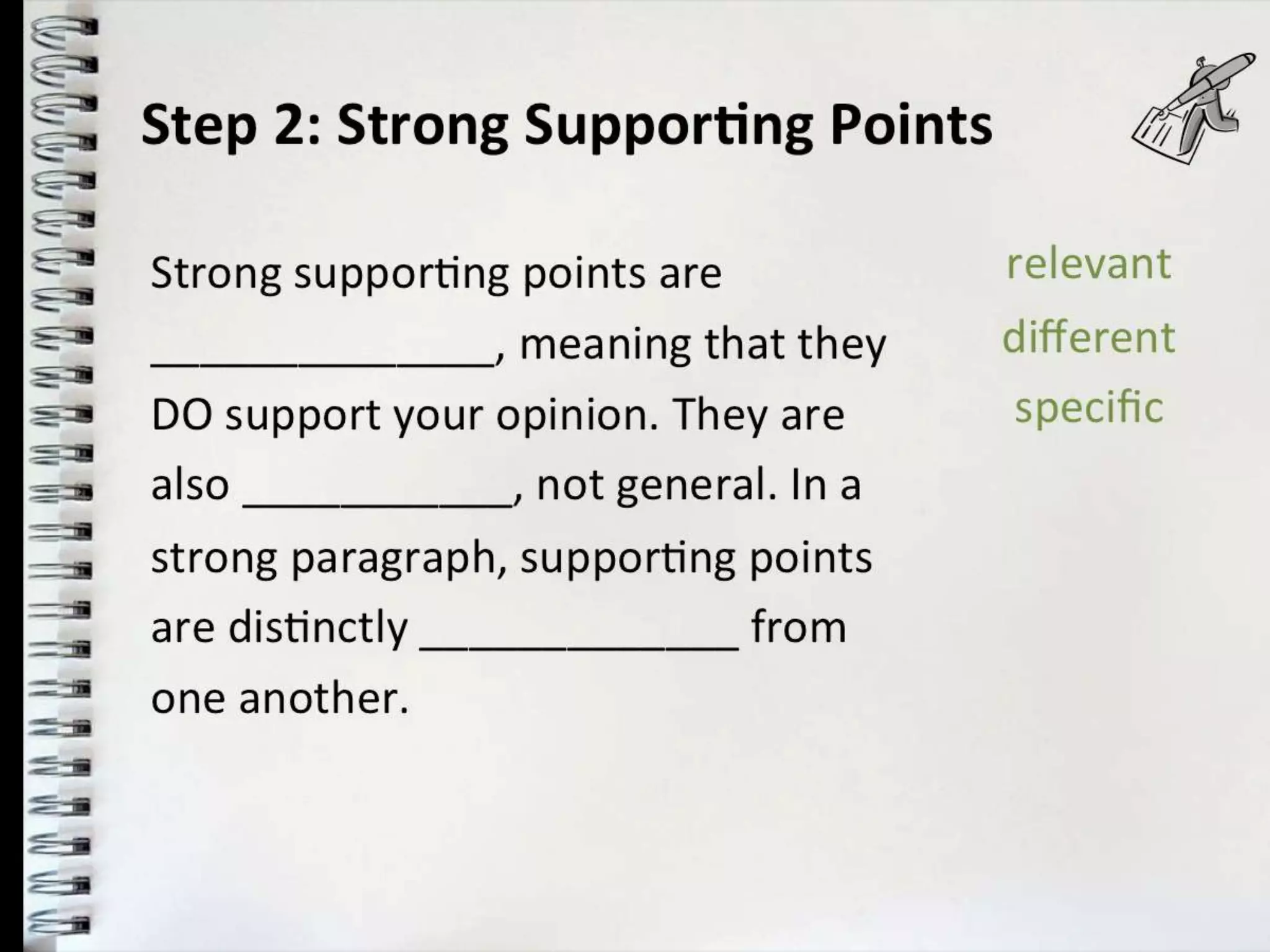 Writing a WellStructured Paragraph PPT