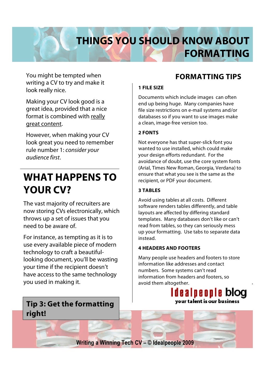 Curriculum vitae examples pdf picture