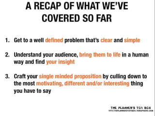 Writing better creative briefs