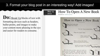 Writing blog posts | PPT