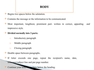 FORMAT FOR WRITING BUSINESS LETTERS.pptx