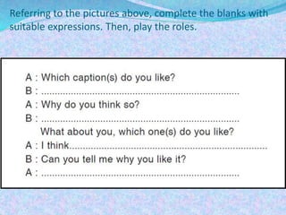 writing captions.ppt