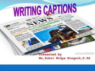 writing captions.ppt