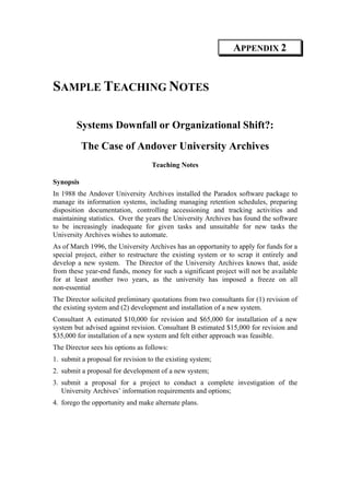 Writing case studies a manual | PDF