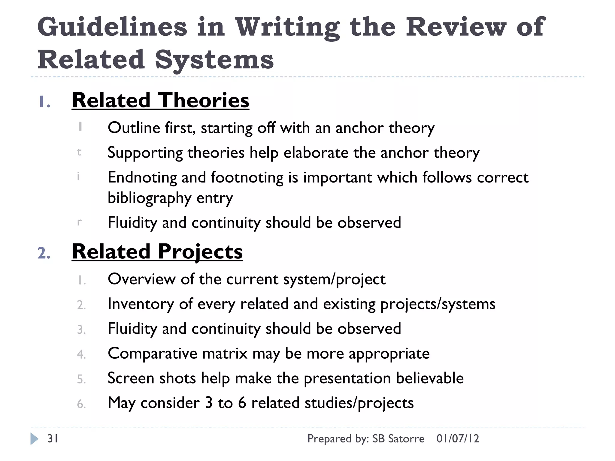 Writing Chapters 1, 2, 3 of the Capstone Project Proposal Manuscript | PPT