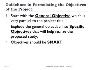 Writing Chapters 1, 2, 3 of the Capstone Project Proposal Manuscript | PPT