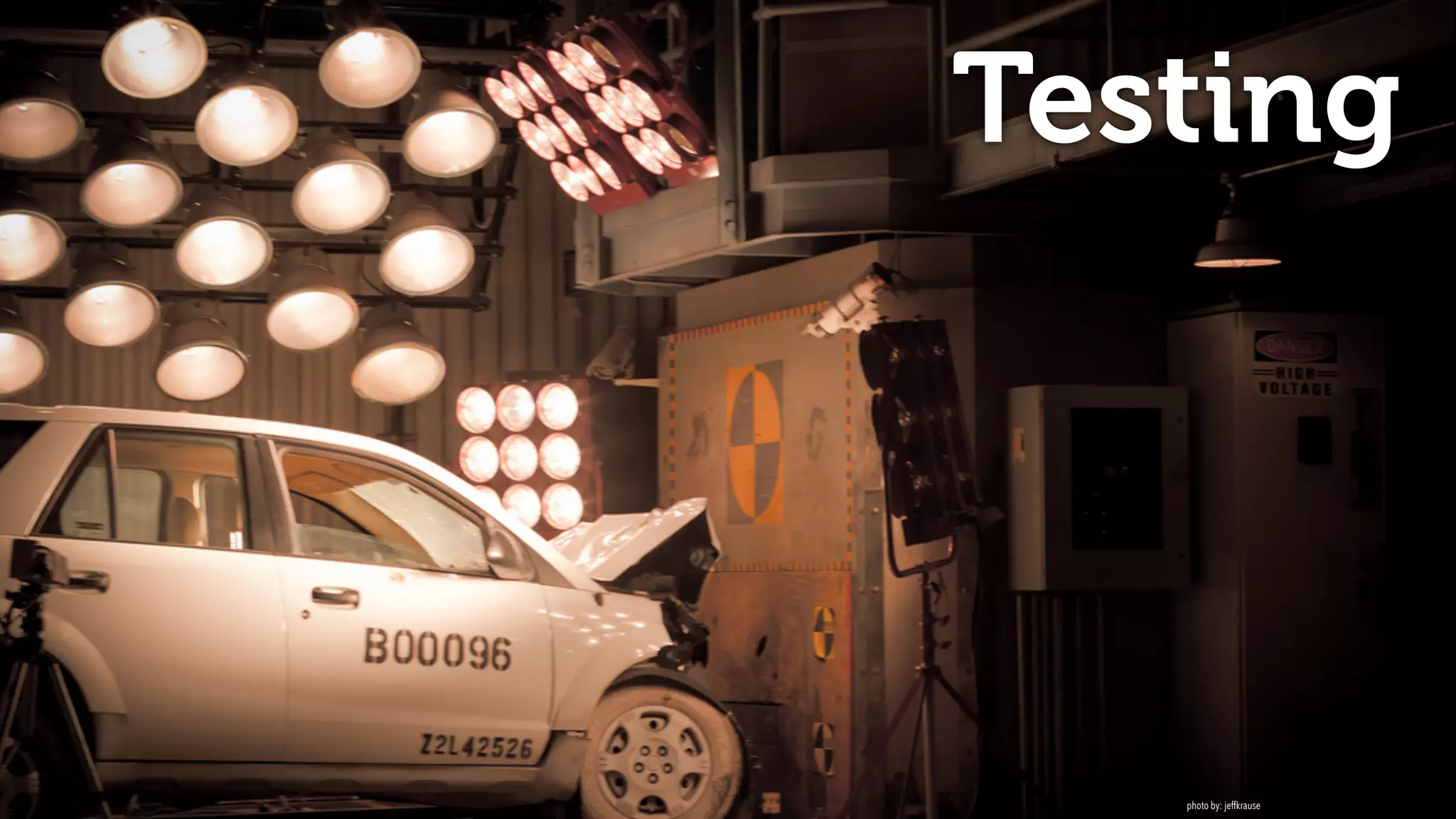 Testing
photo by: jeffkrause
 