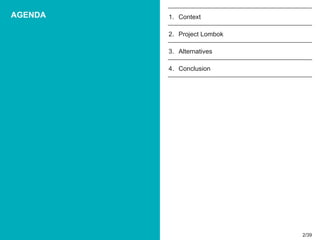 2/392/39
1. Context
2. Project Lombok
3. Alternatives
4. Conclusion
AGENDA
 