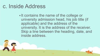 Writing College Admission & employment letter.pptx