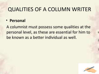 Individual Writer writingcolumns-170206143537sadasdas.pptx