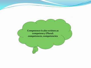 Writing competences | PPTX